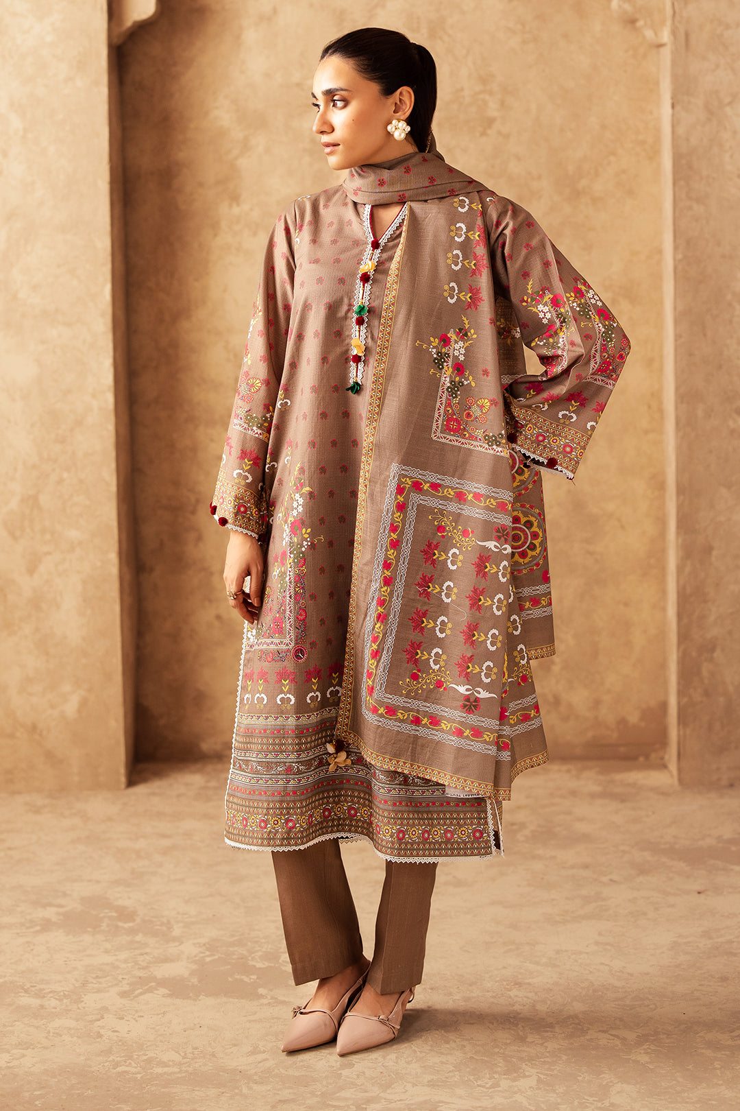 Shirt Shalwar Dupatta - 0190