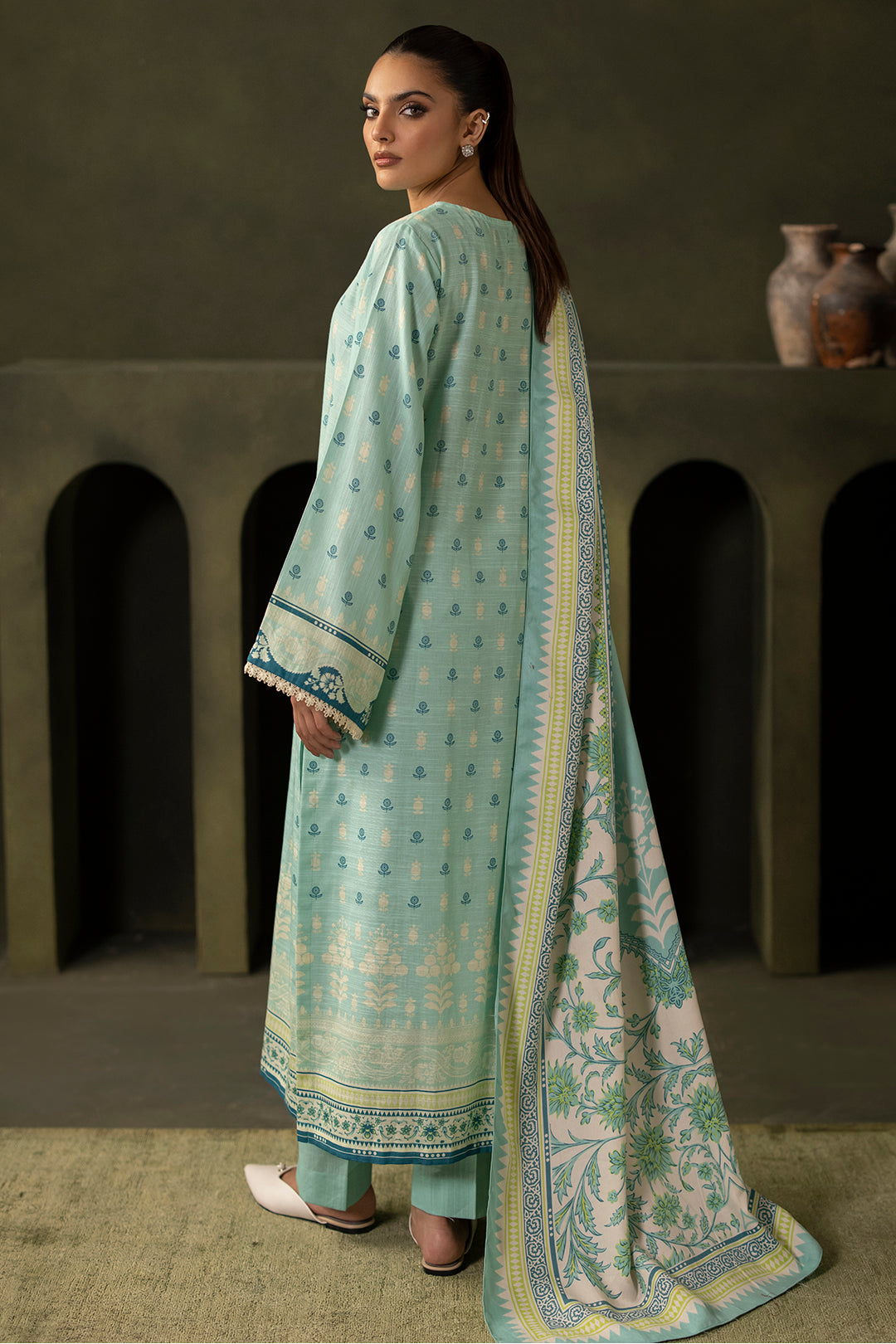 Shirt Shalwar Shawl - 0198