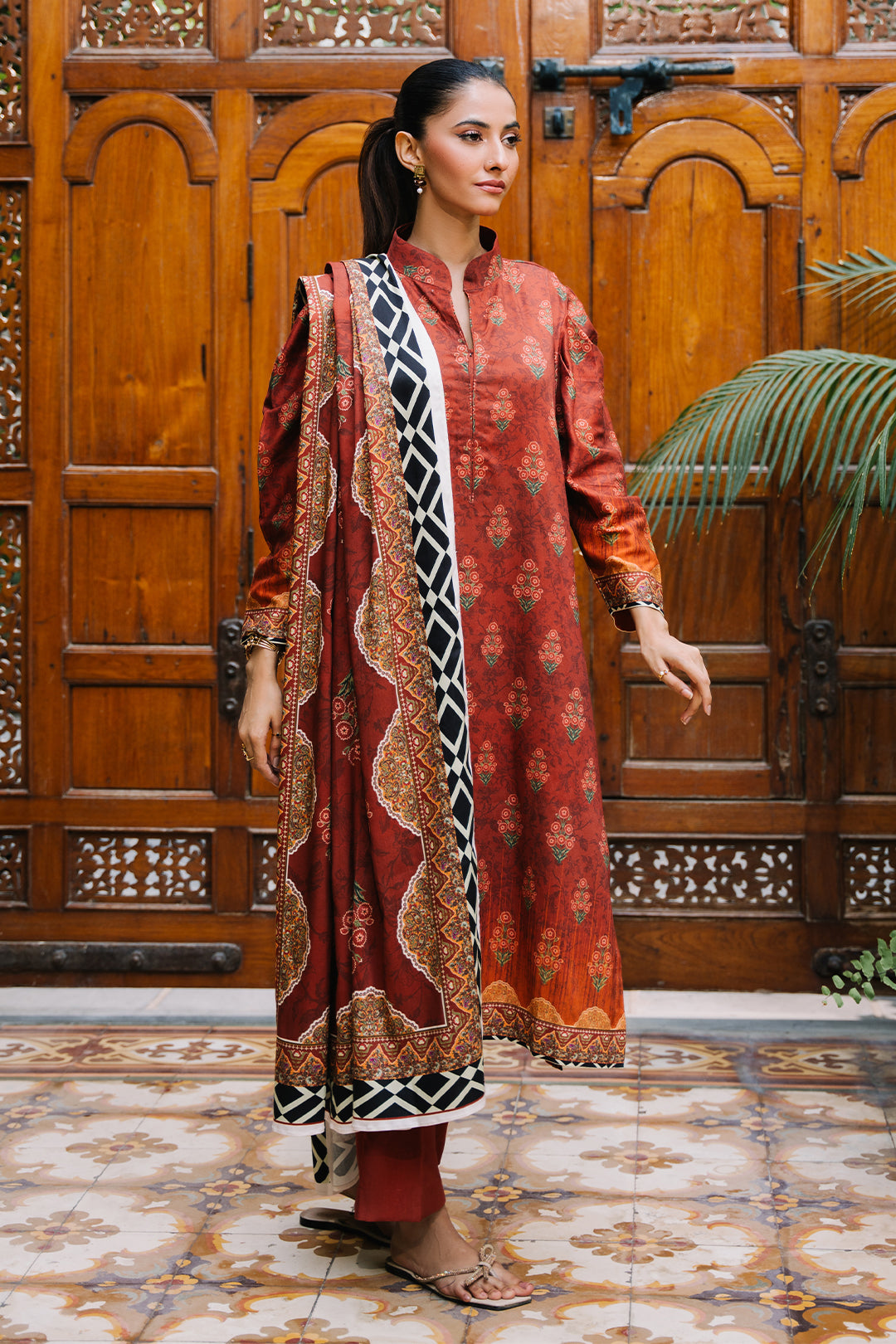 Shirt Shalwar Dupatta - 0208