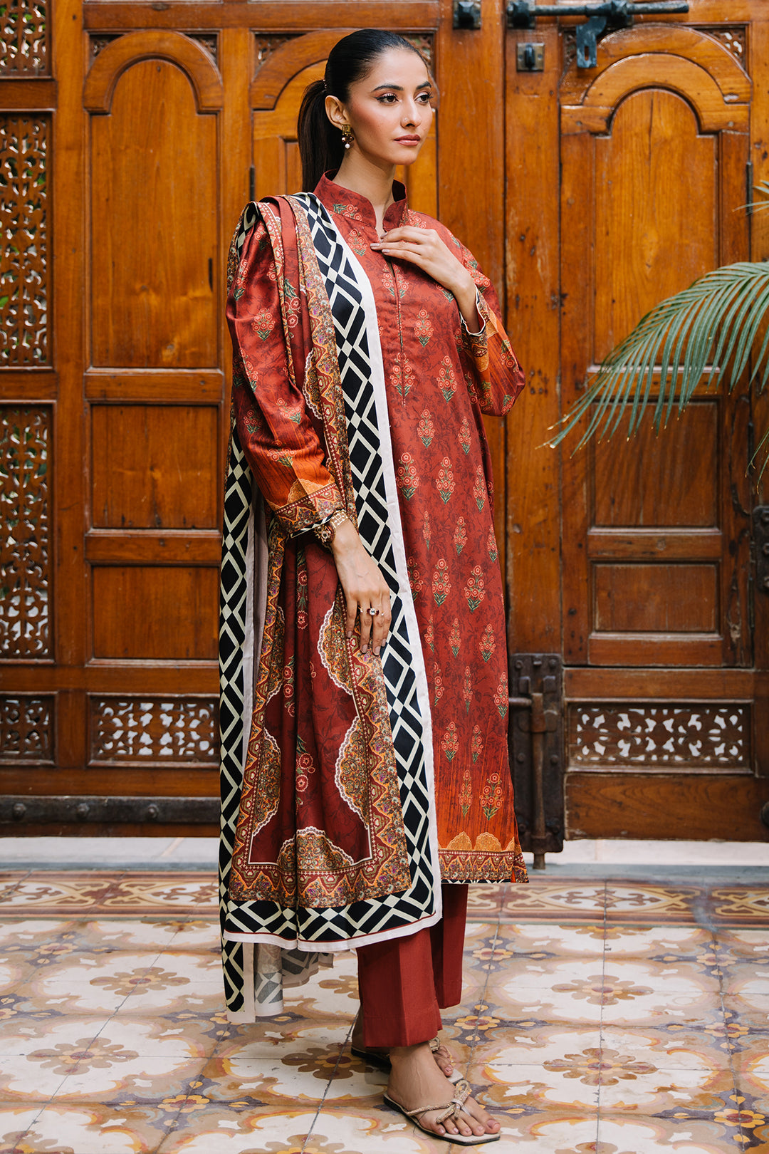 Shirt Shalwar Dupatta - 0208