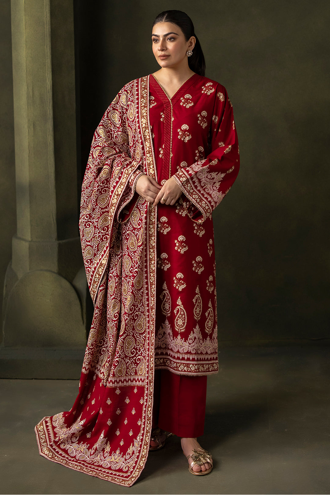 Shirt Shalwar Dupatta - 0213