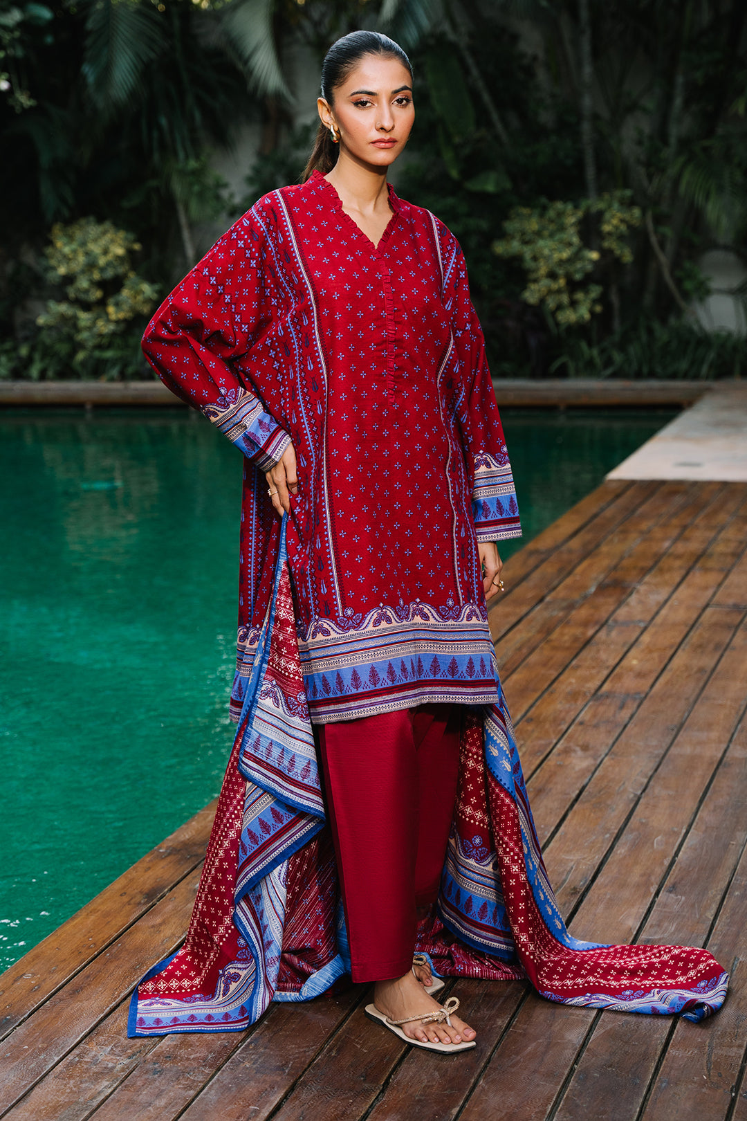 Shirt Shalwar Dupatta - 0273