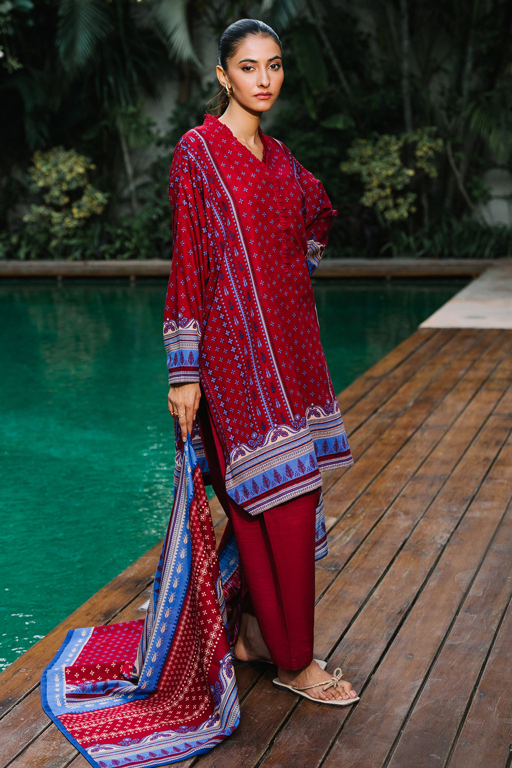 Shirt Shalwar Dupatta - 0273