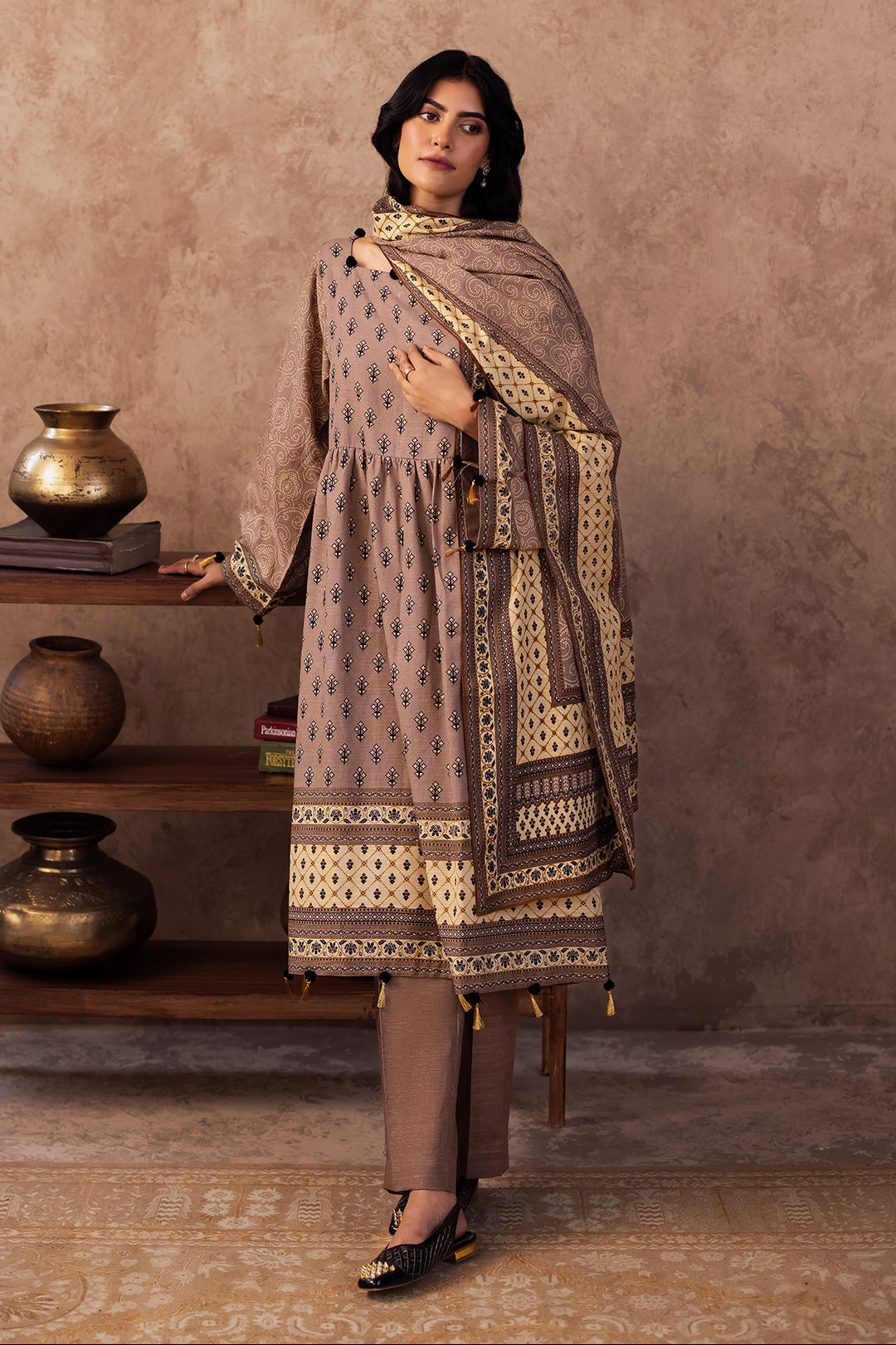 Shirt Shalwar Dupatta - 0274