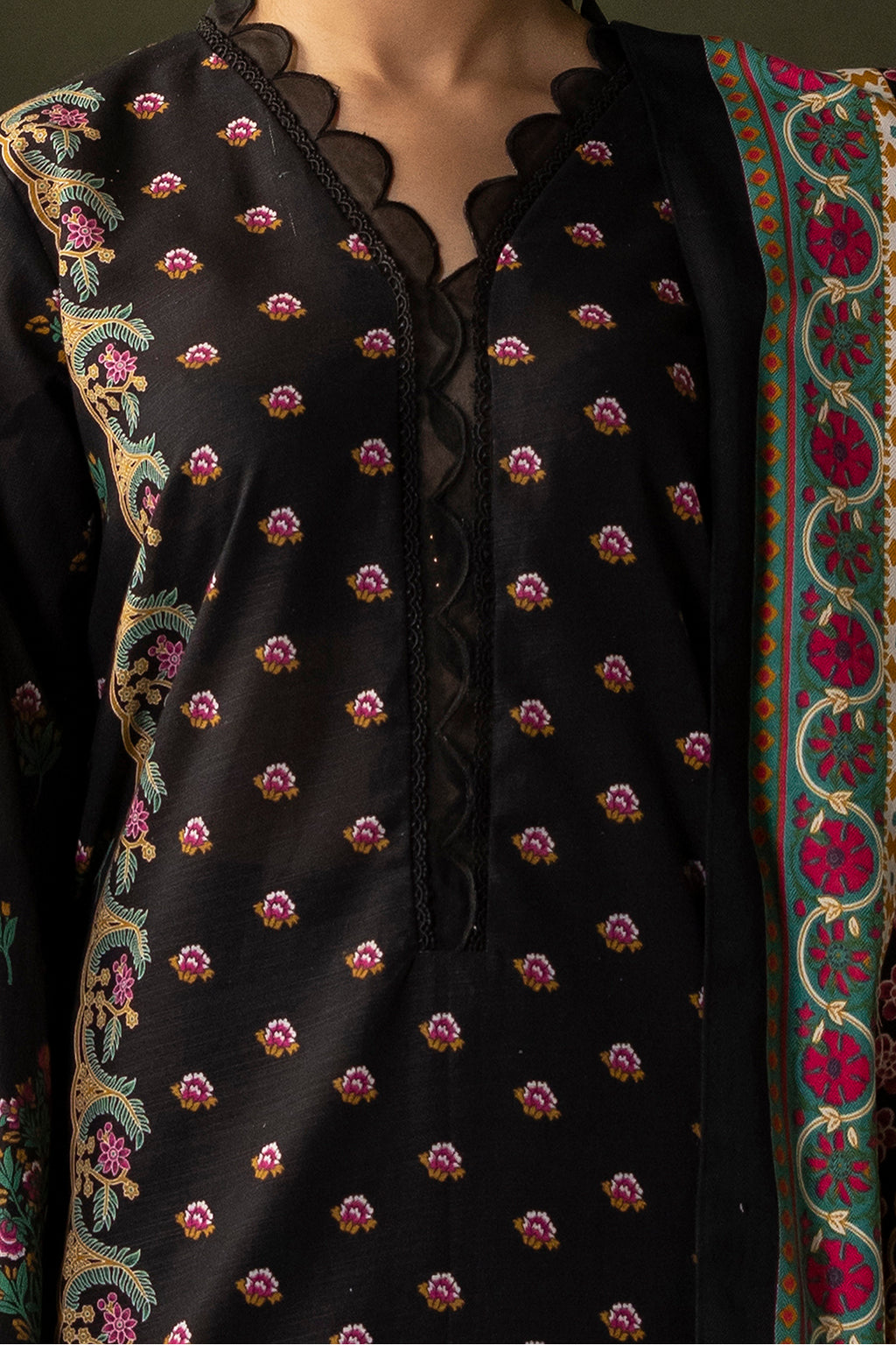 Shirt Shalwar Shawl - 0286