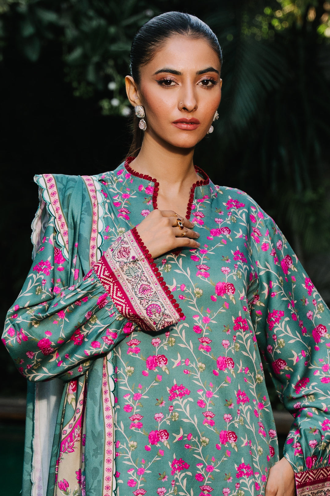 Shirt Shalwar Dupatta - 0296