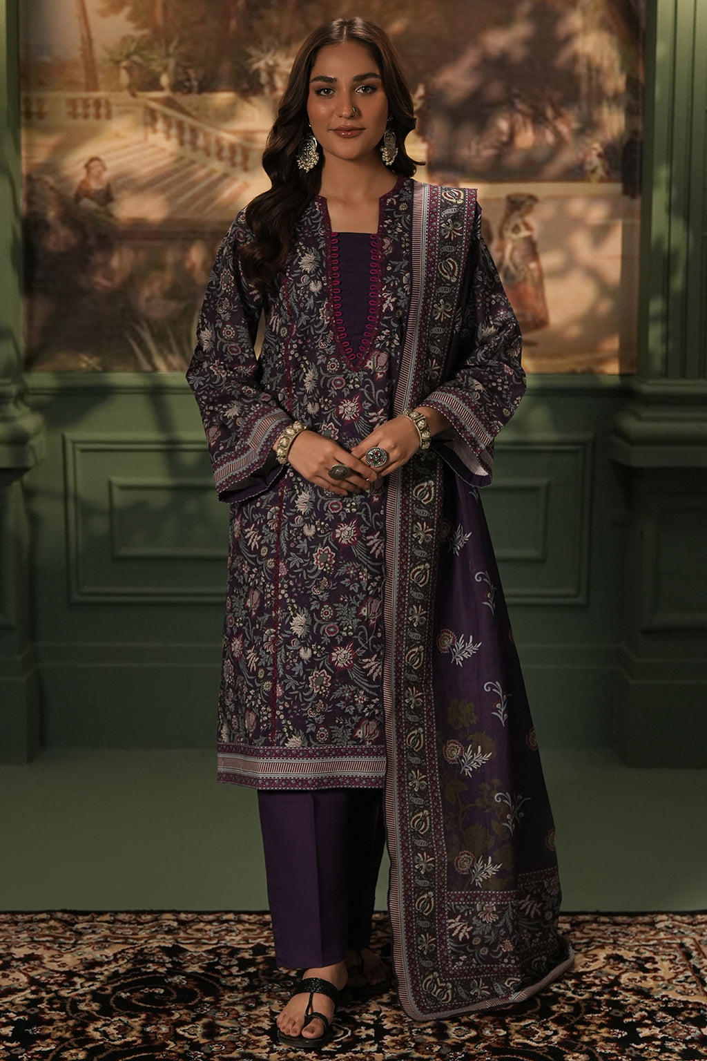 Shirt Shalwar Dupatta - 0355