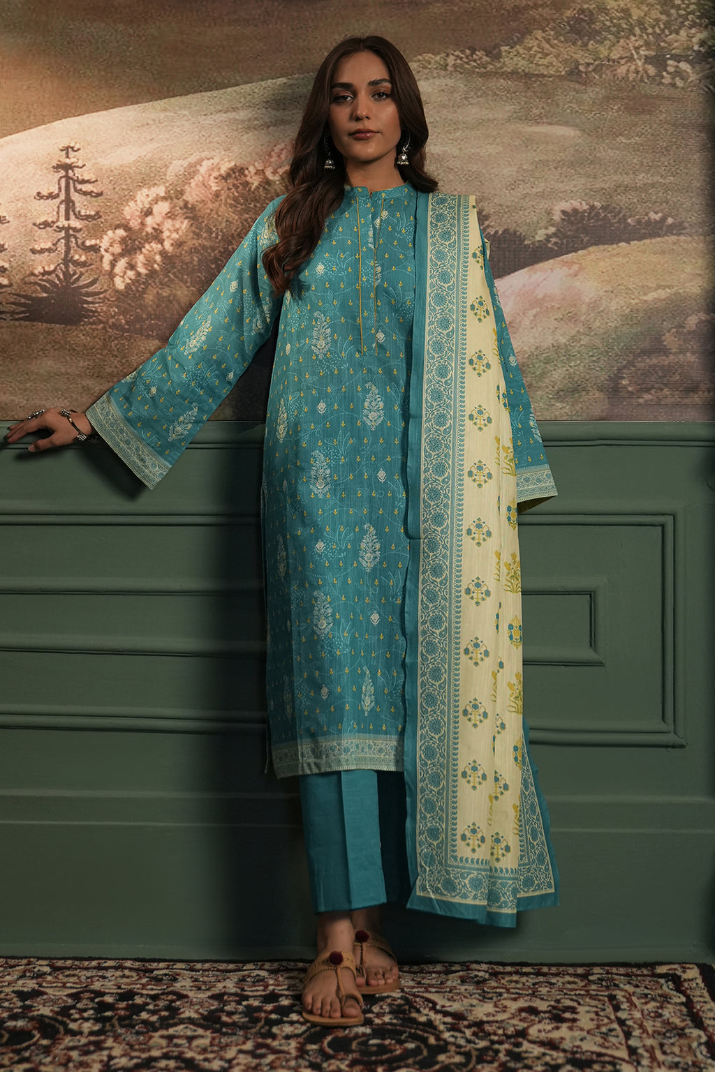 Shirt Shalwar Dupatta - 0364