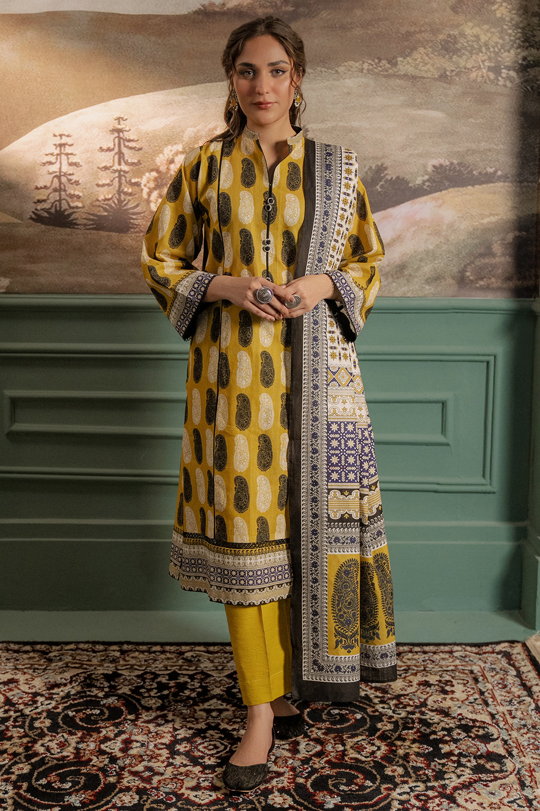 Shirt Shalwar Dupatta - 0371