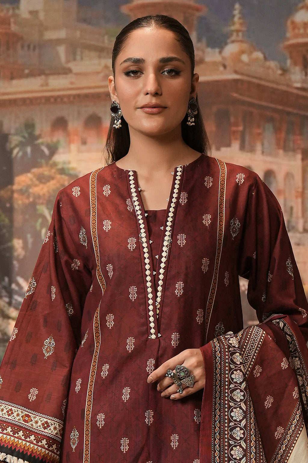 Shirt Shalwar Dupatta - 0374