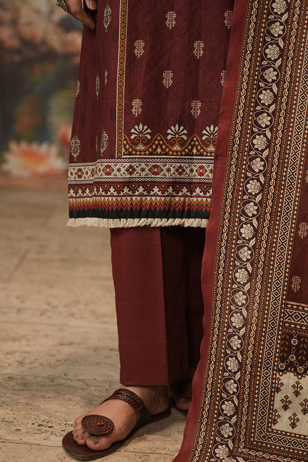 Shirt Shalwar Dupatta - 0374