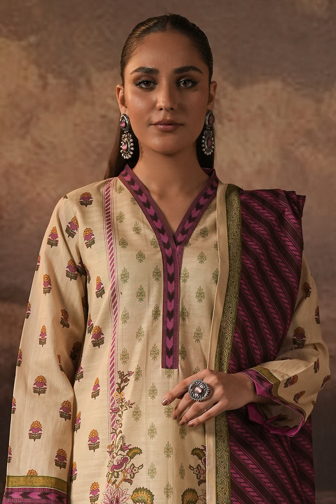 Shirt Shalwar Dupatta - 0375