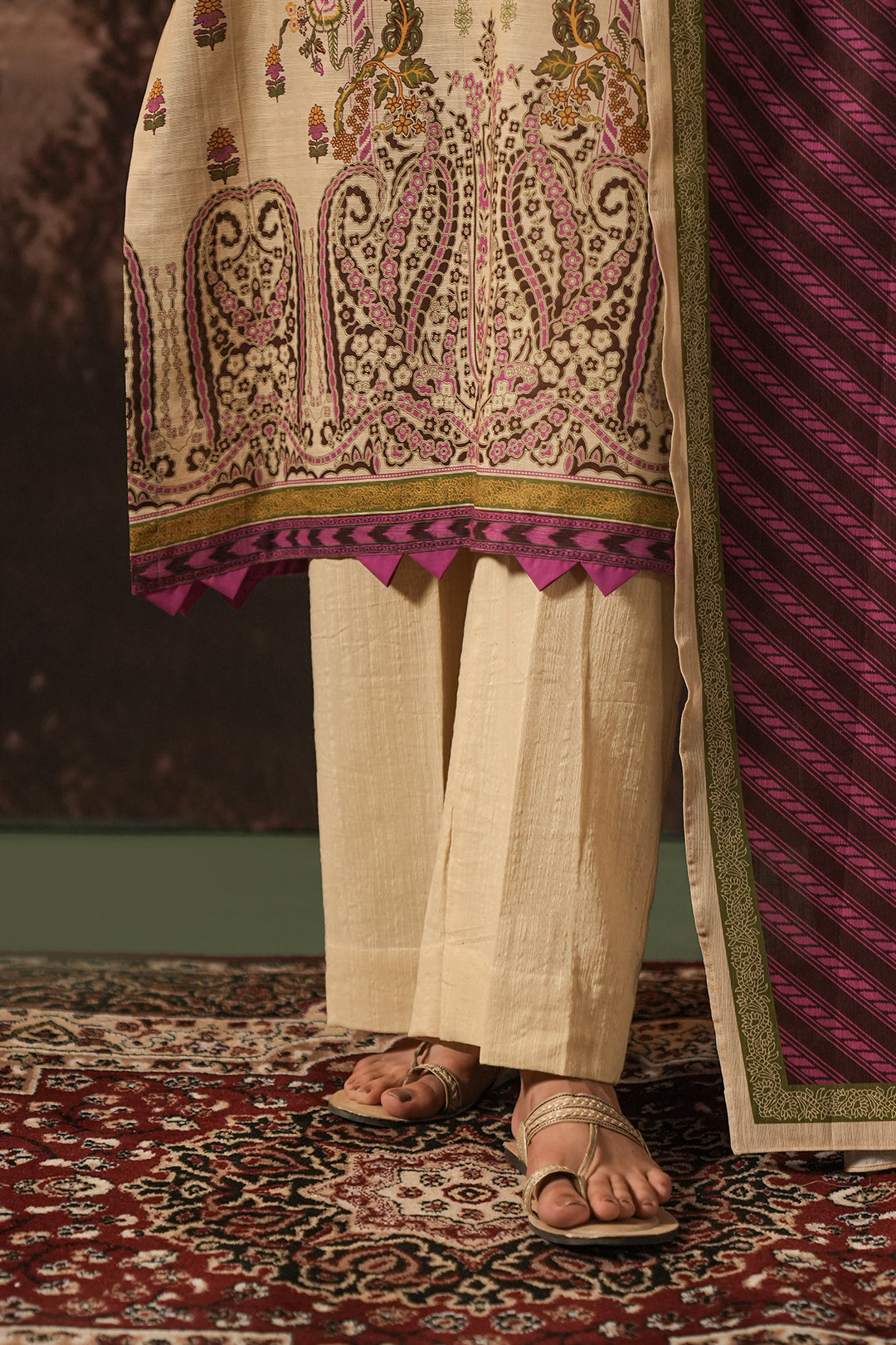Shirt Shalwar Dupatta - 0375