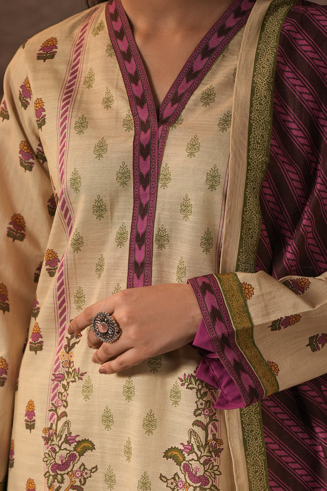 Shirt Shalwar Dupatta - 0375