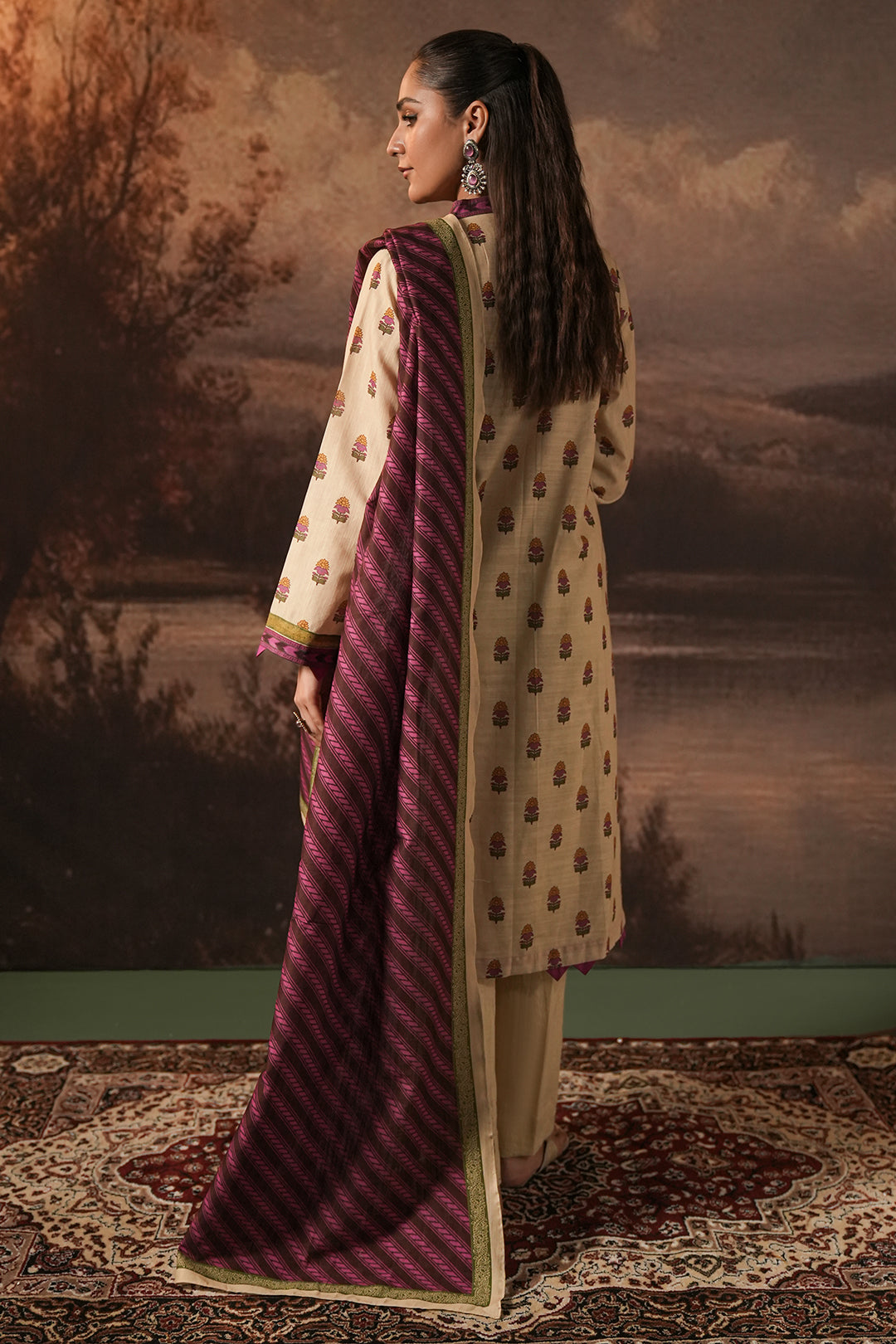 Shirt Shalwar Dupatta - 0375