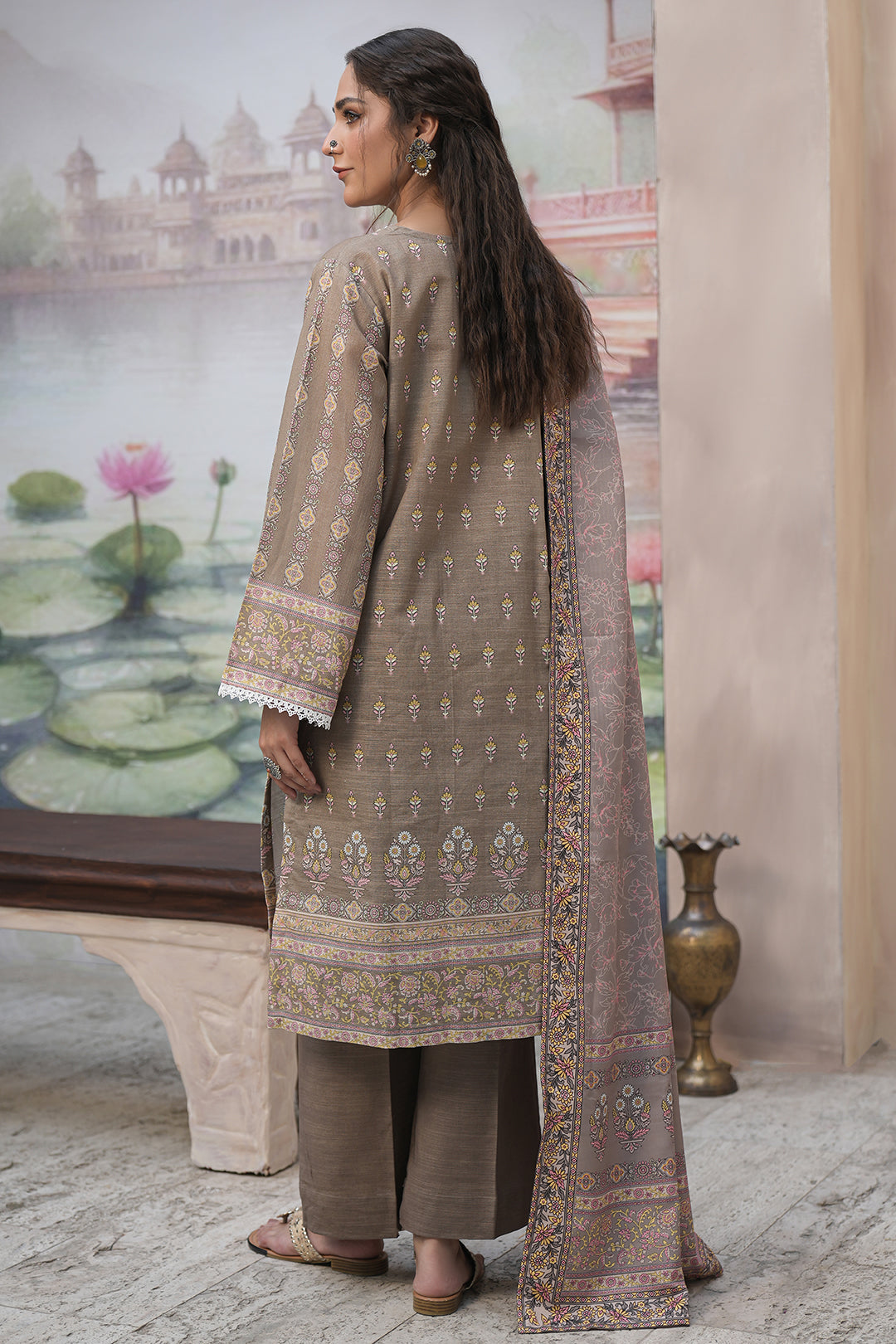 Shirt Shalwar Shawl - 0383