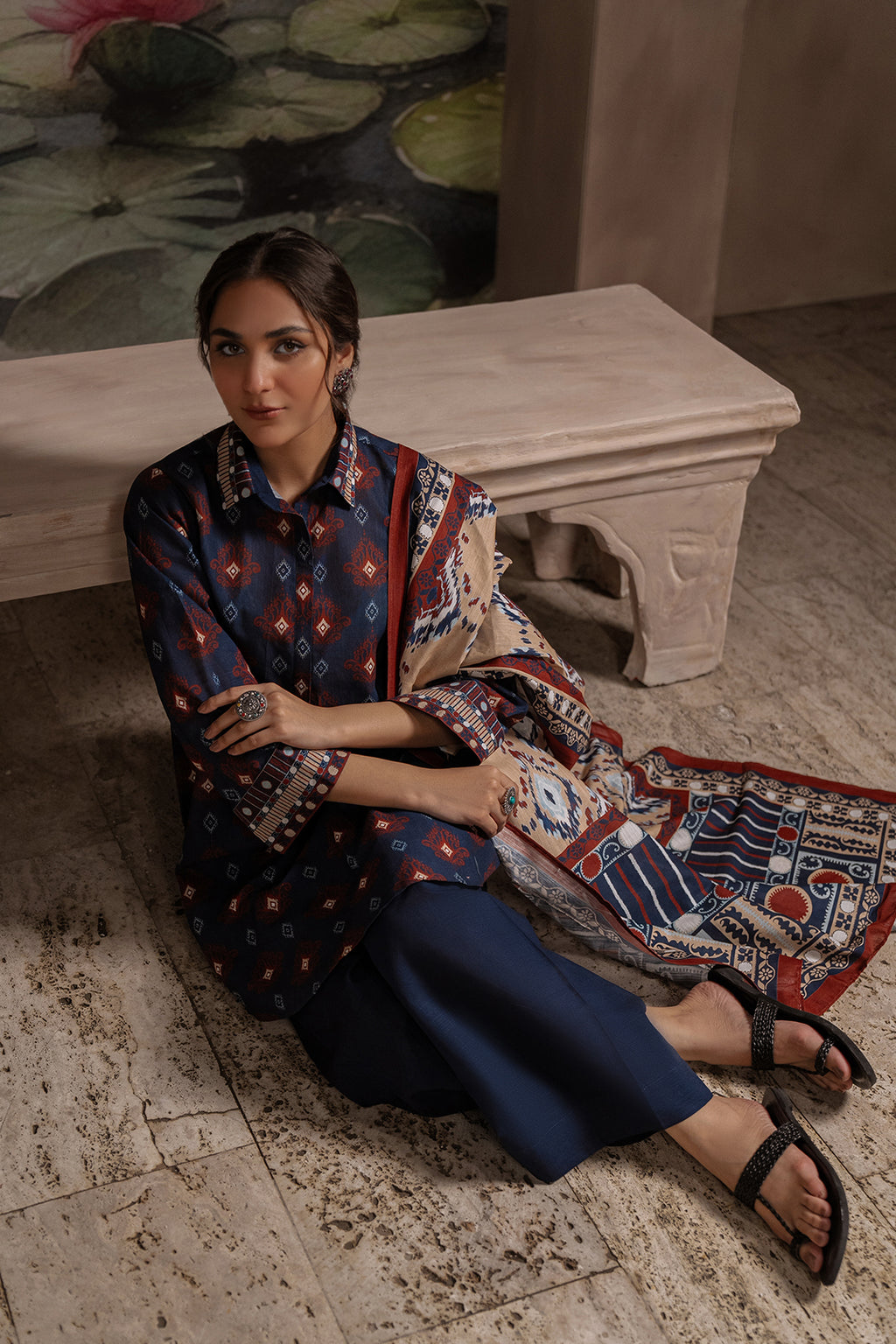 Shirt Shalwar Dupatta - 0387