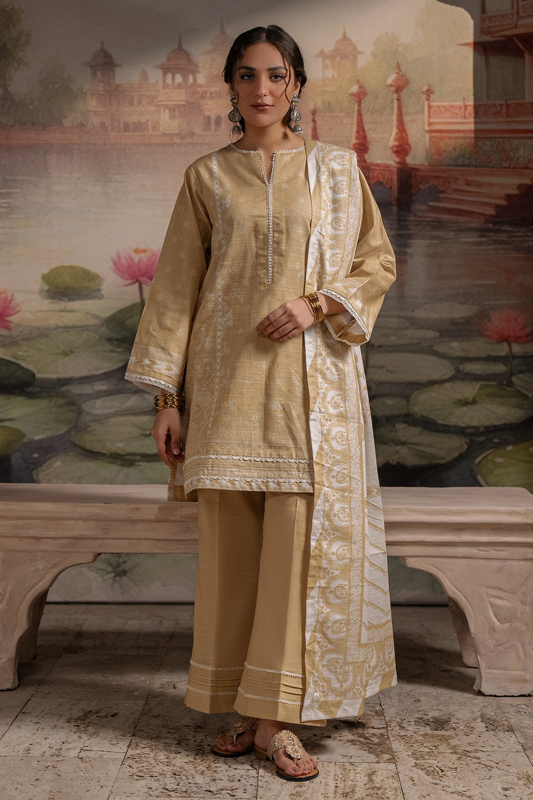 Shirt Shalwar Dupatta - 0393