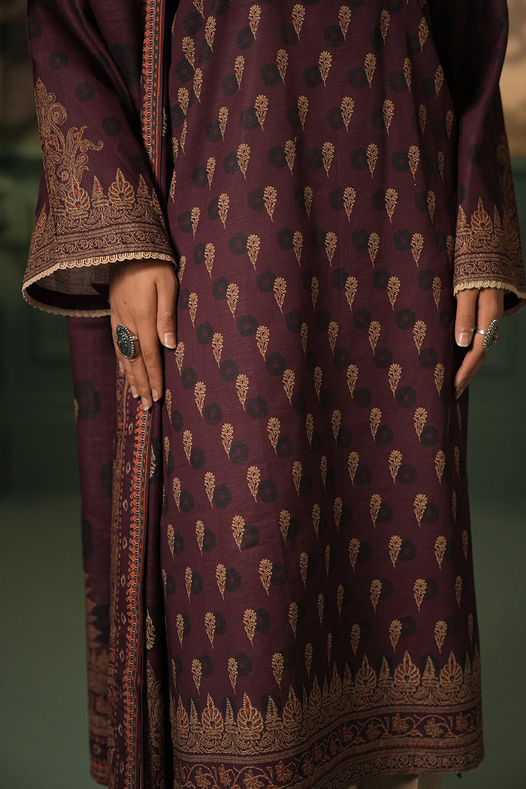 Shirt Shalwar Dupatta - 0396