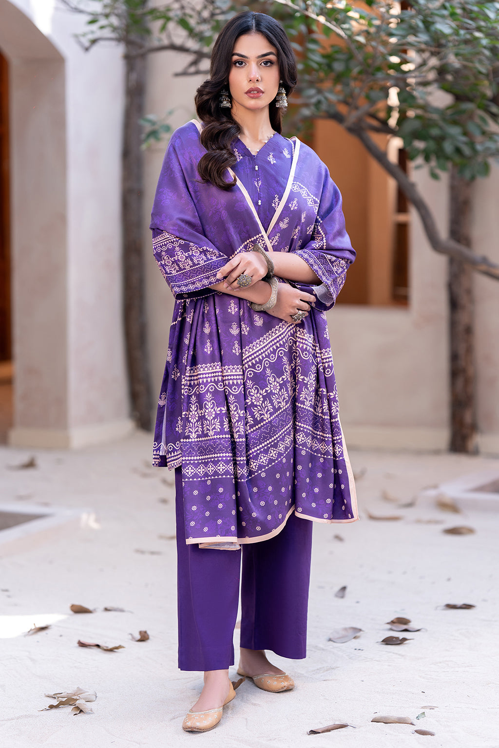 Shirt Shalwar Dupatta - 0398