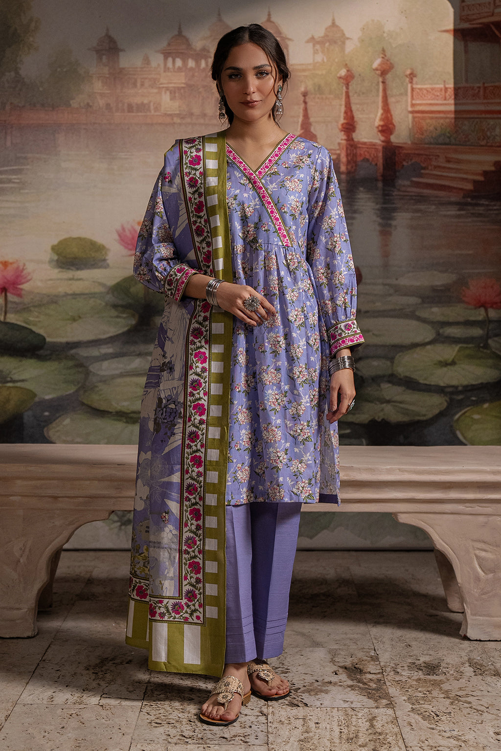 Shirt Shalwar Dupatta - 0451