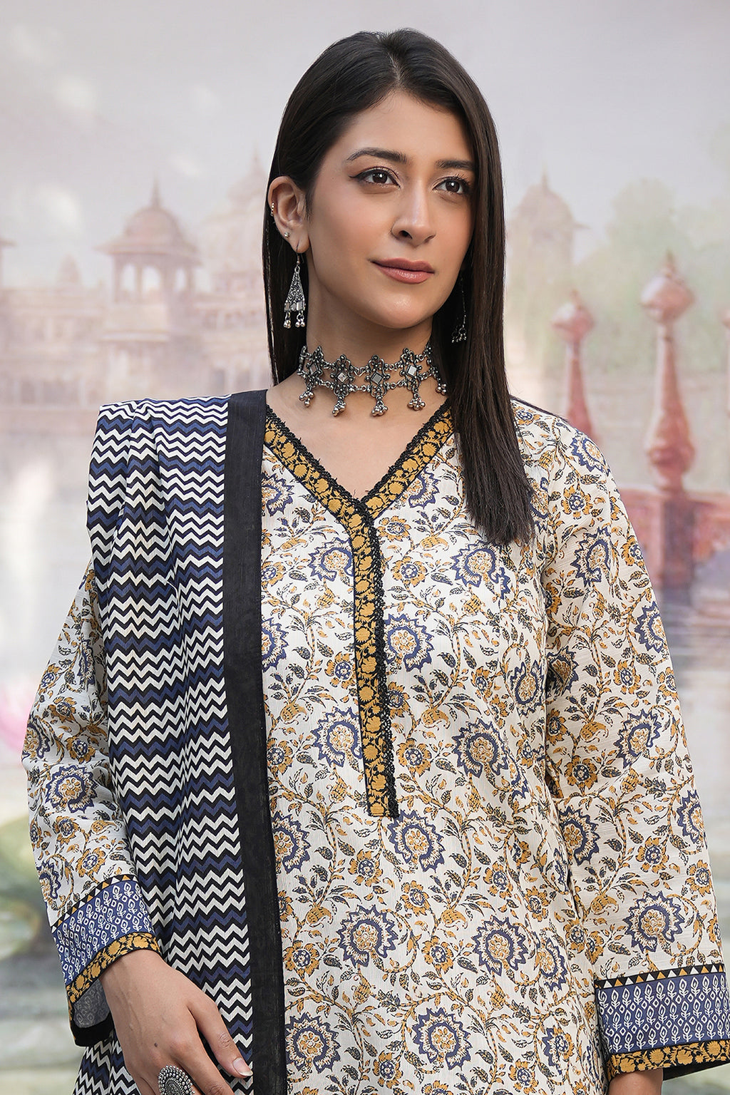 Shirt Shalwar Dupatta - 0452