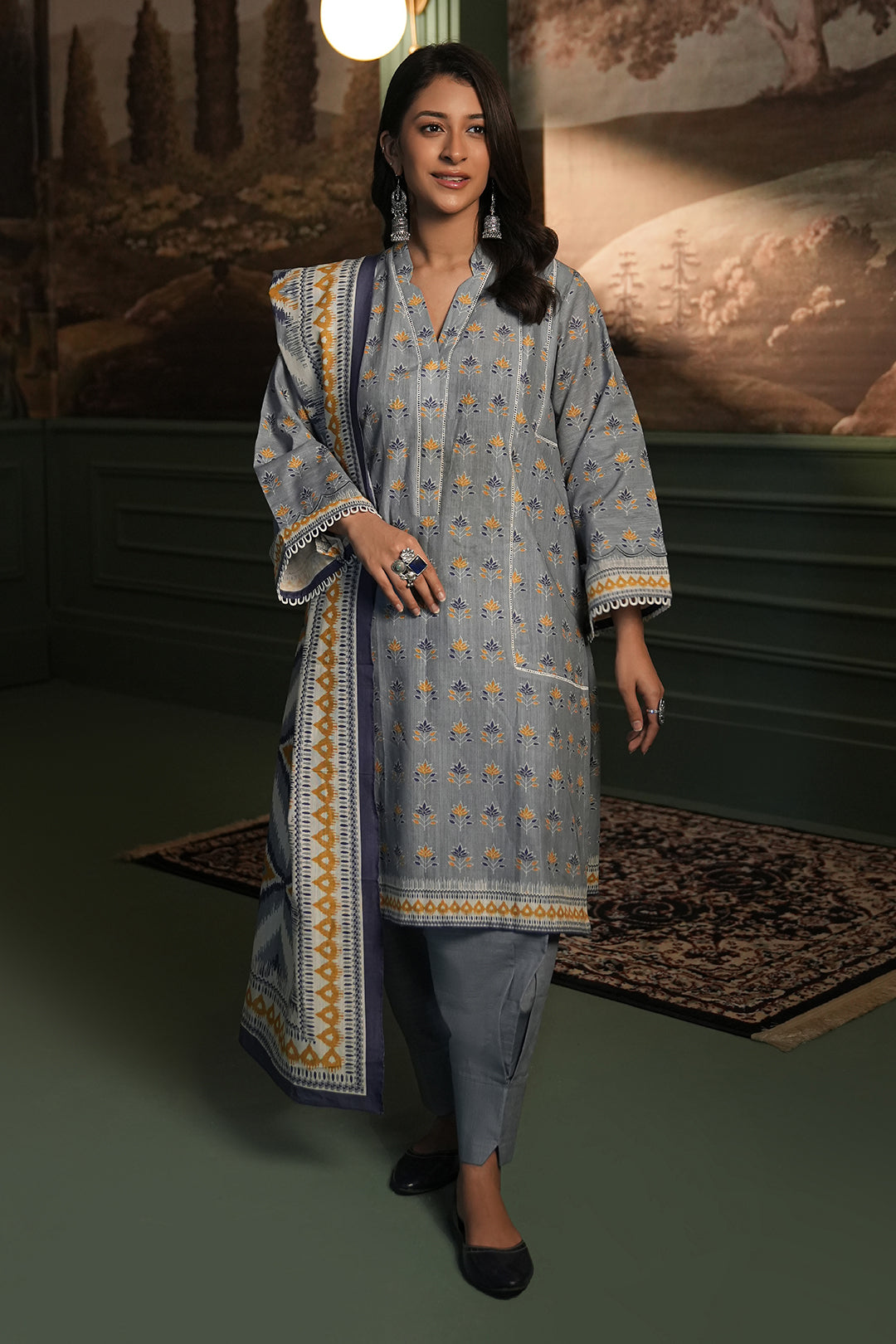 Shirt Shalwar Dupatta - 0453