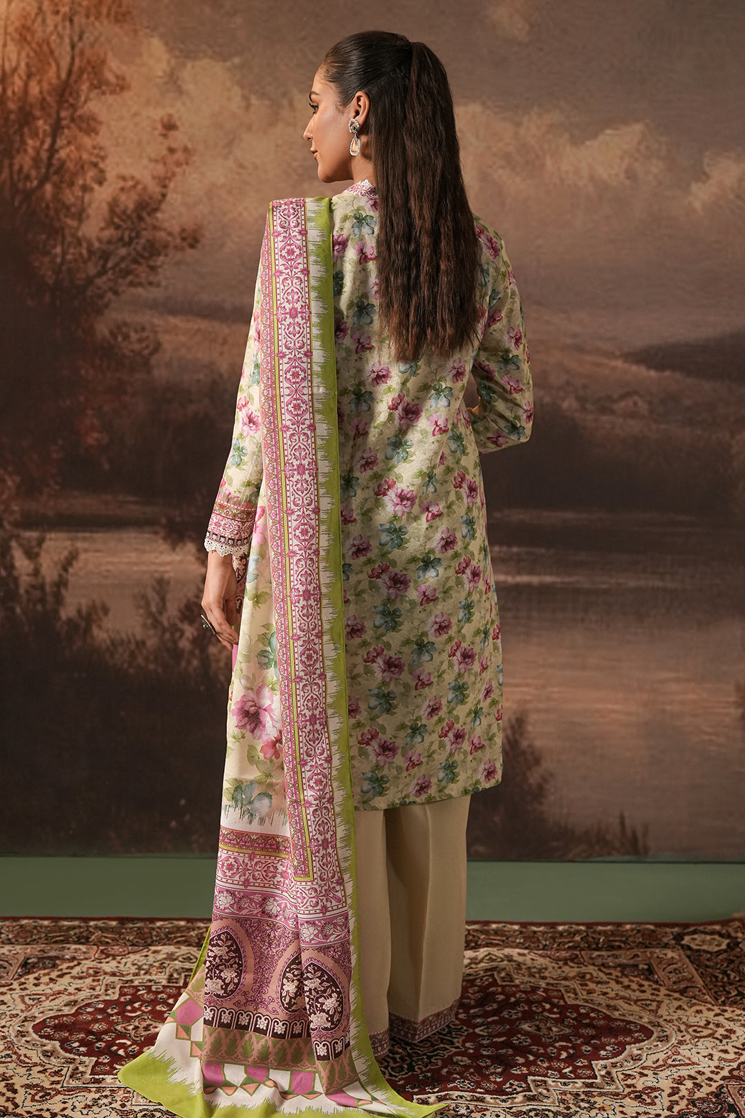 Shirt Shalwar Dupatta - 0458