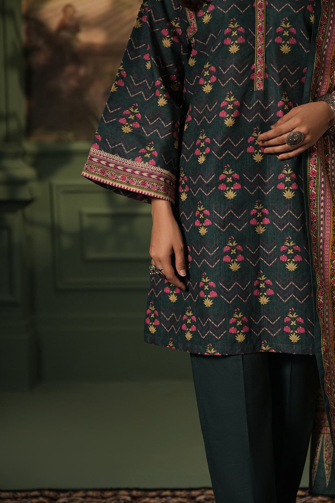 Shirt Shalwar Shawl - 0459