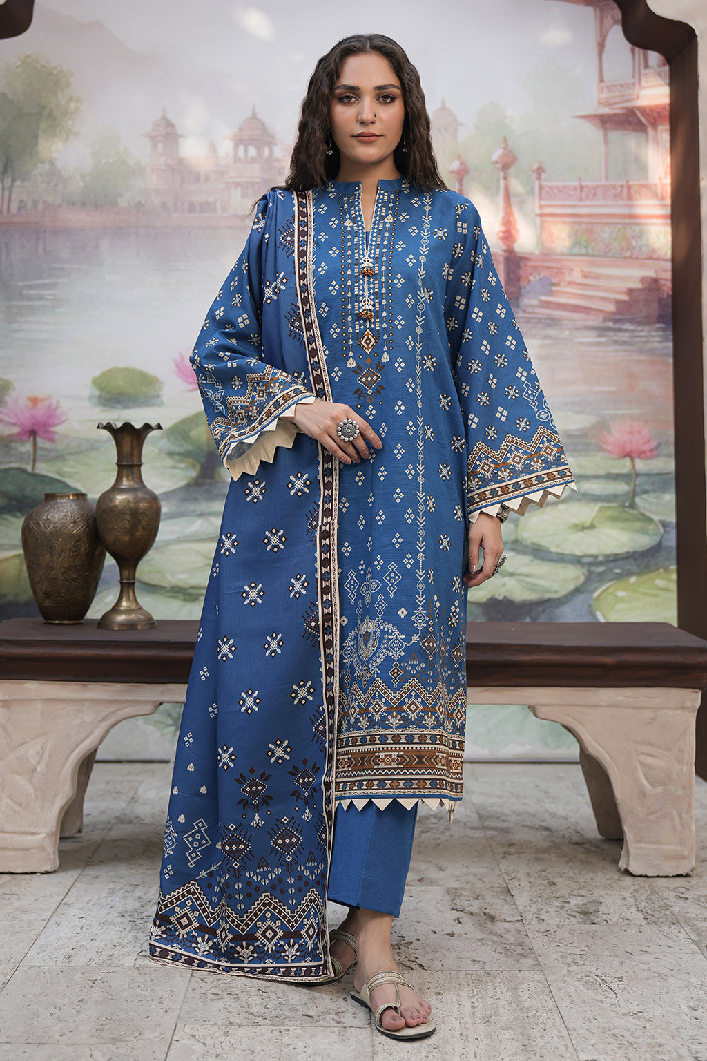 Shirt Shalwar Shawl - 0466