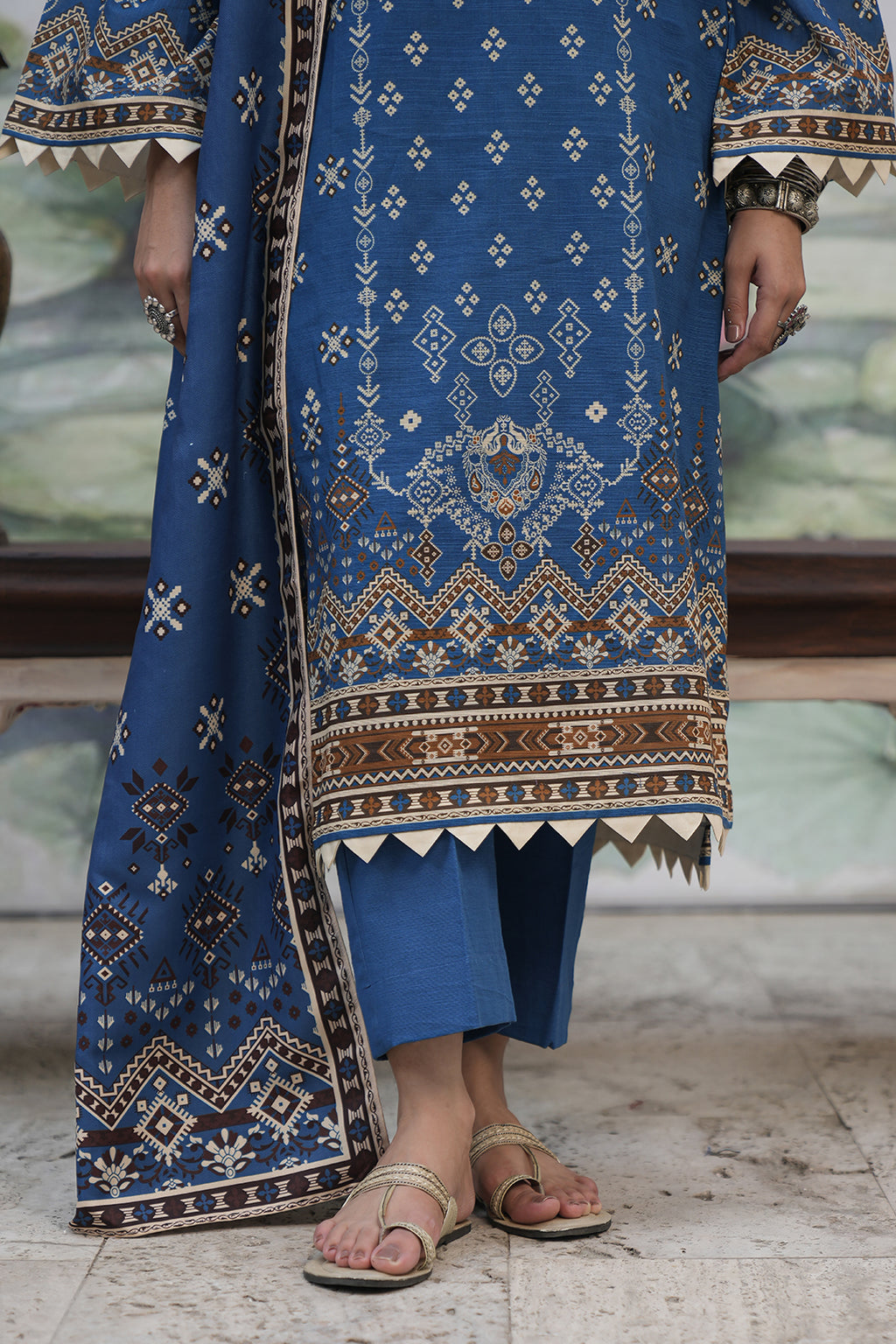 Shirt Shalwar Shawl - 0466