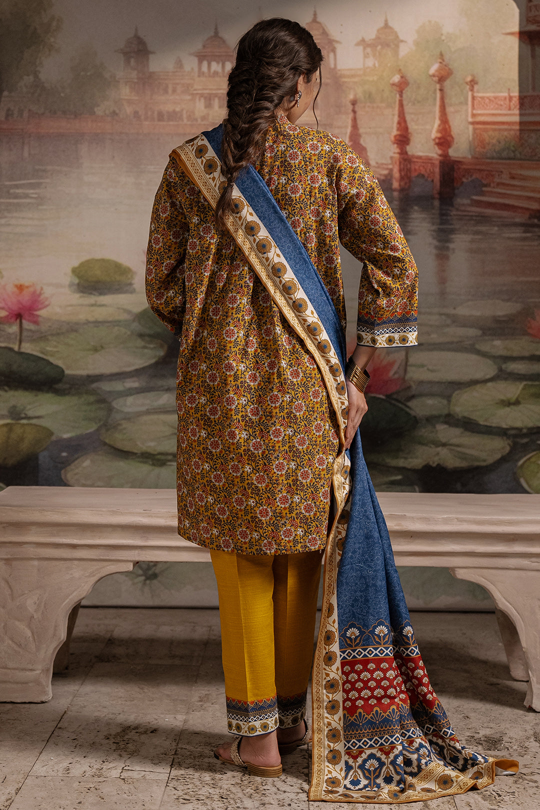 Shirt Shalwar Shawl - 0468