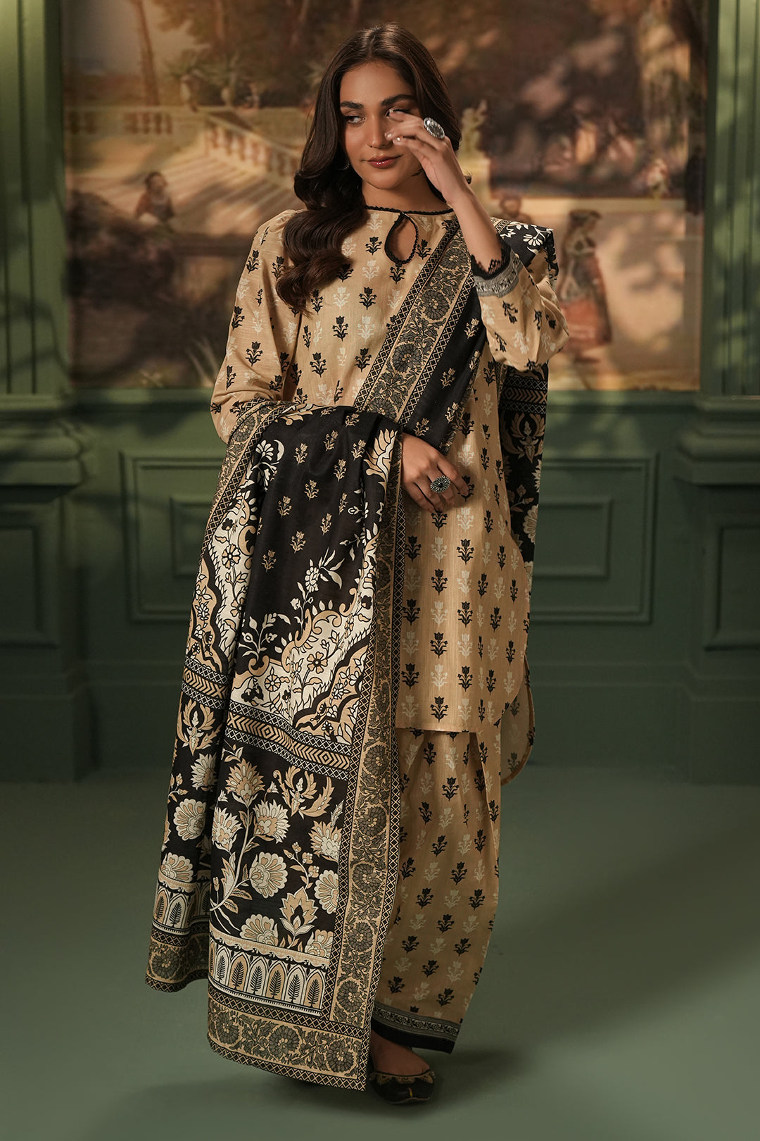 Shirt Shalwar Dupatta - 0473