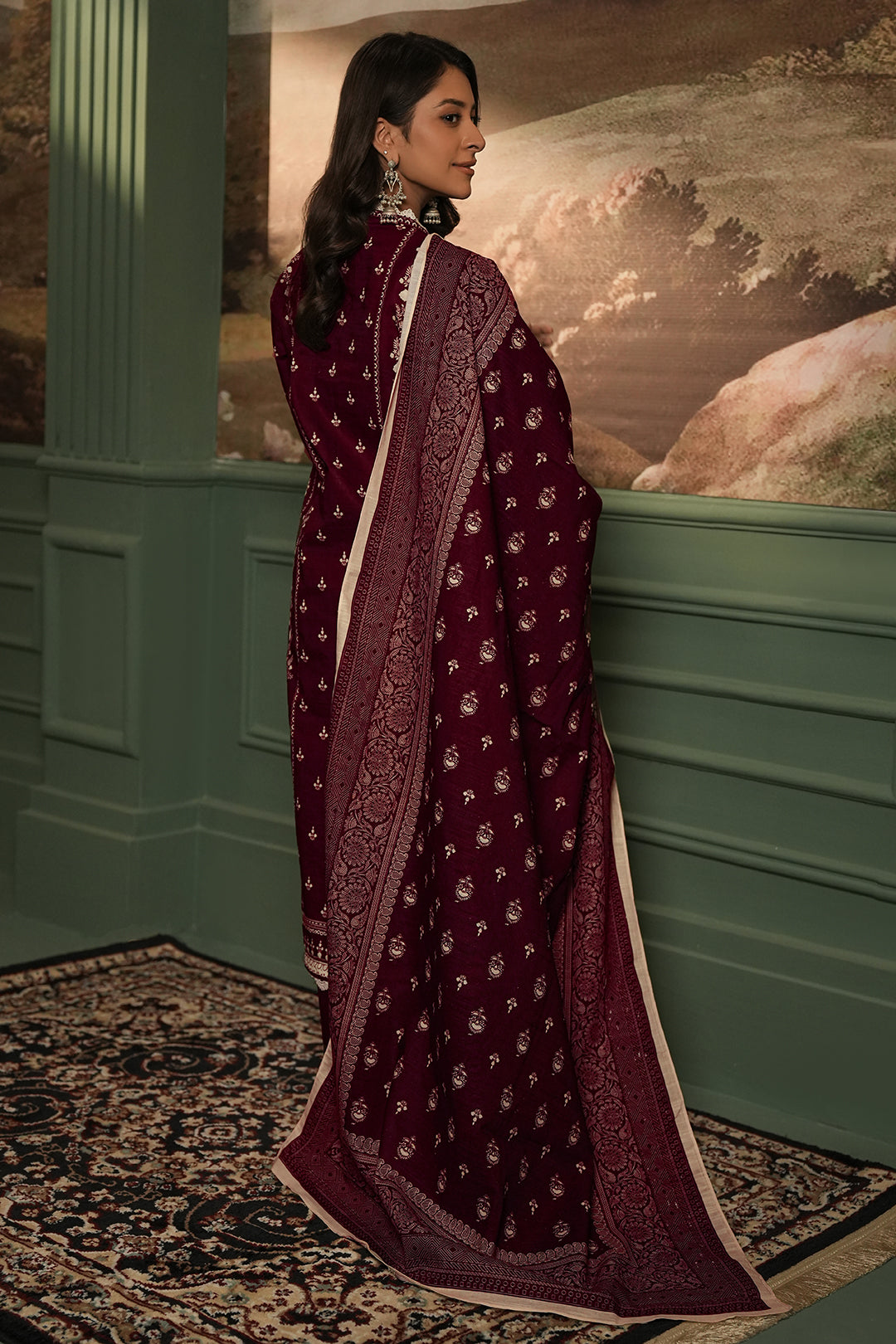 Shirt Shalwar Dupatta - 0474