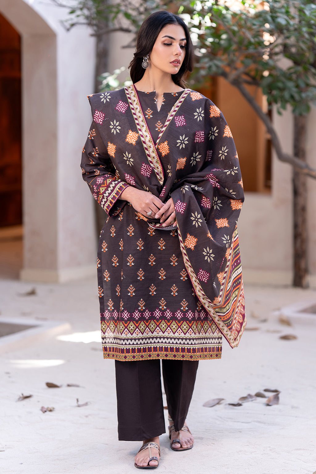 Shirt Shalwar Dupatta - 0562