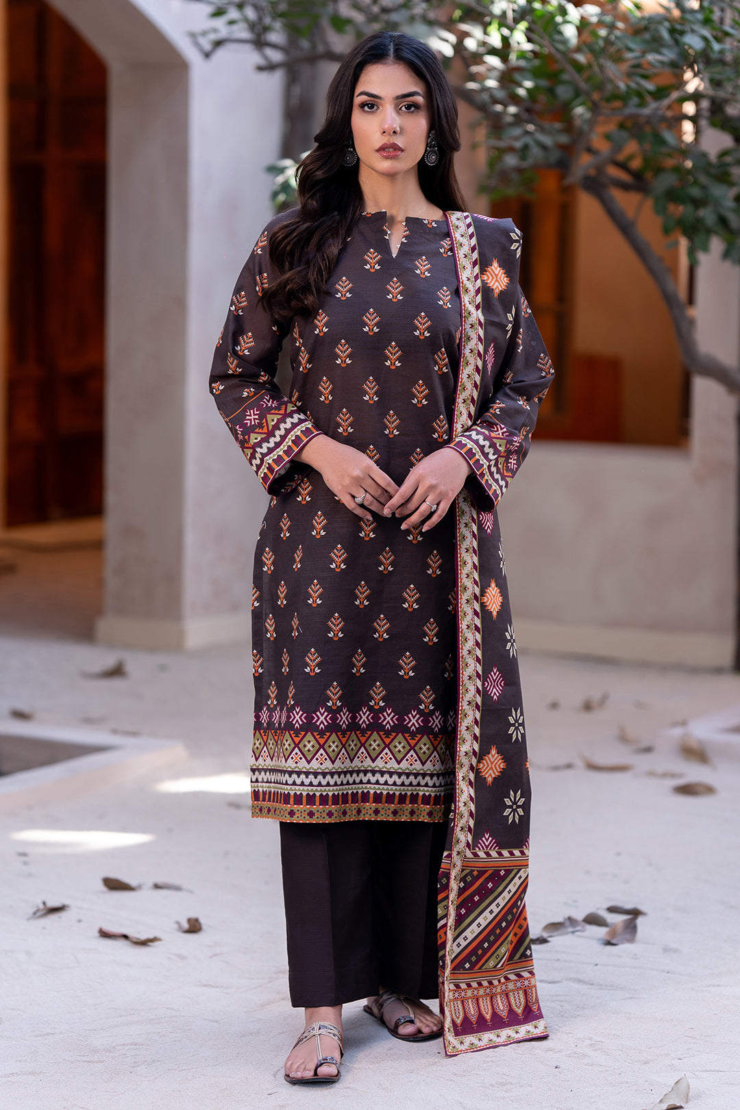 Shirt Shalwar Dupatta - 0562