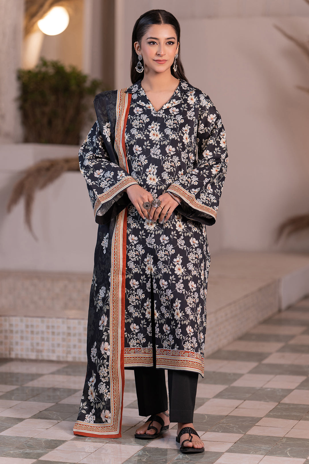 Shirt Shalwar Dupatta - 0563