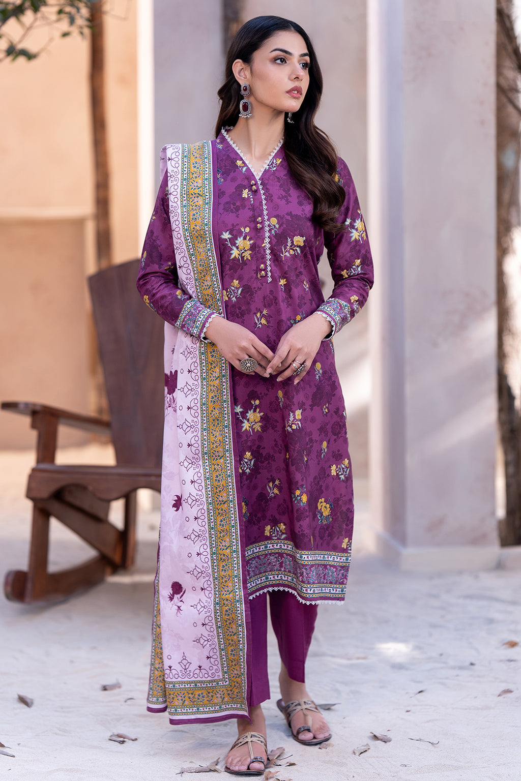 Shirt Shalwar Dupatta - 0570