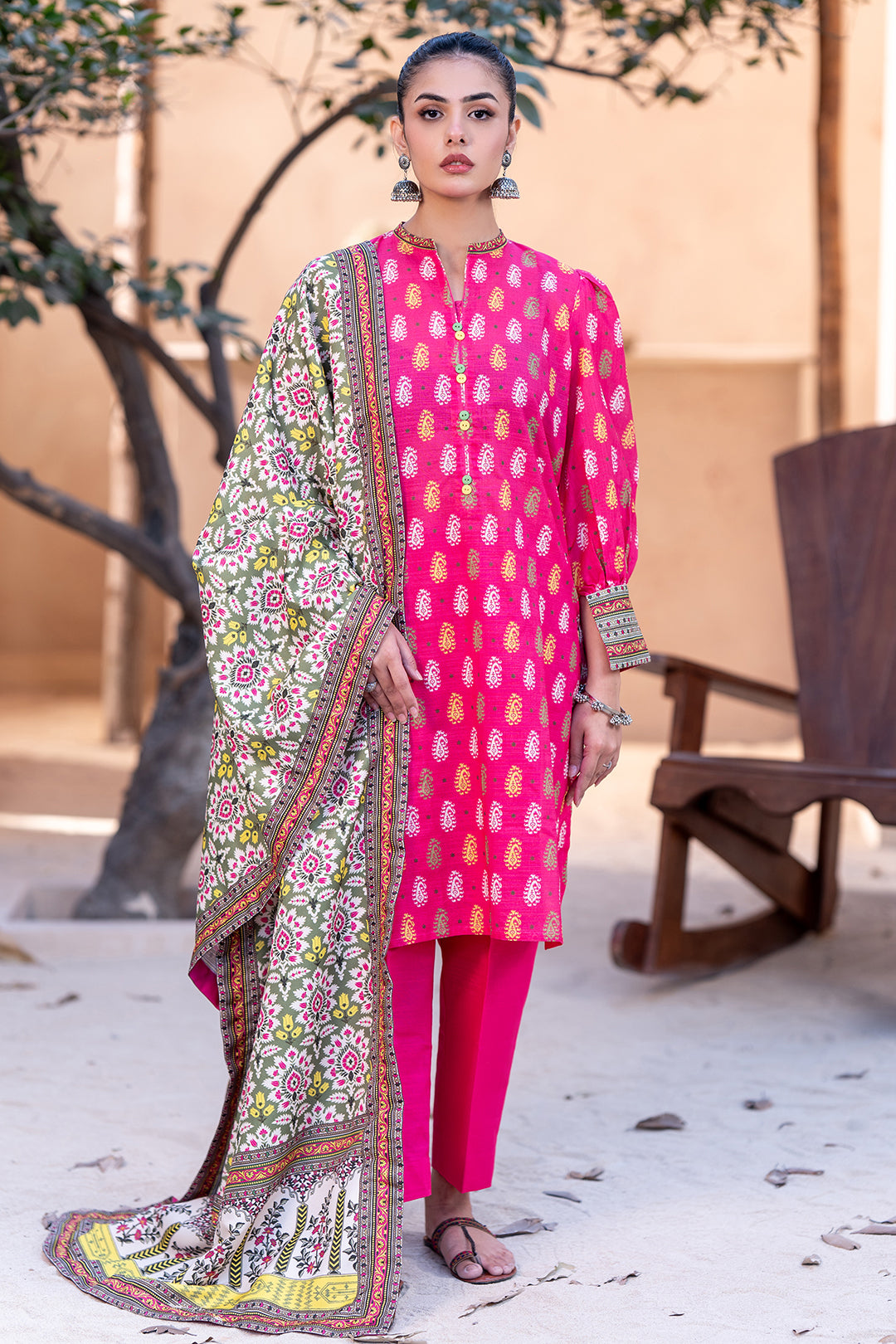Shirt Shalwar Dupatta - 0572