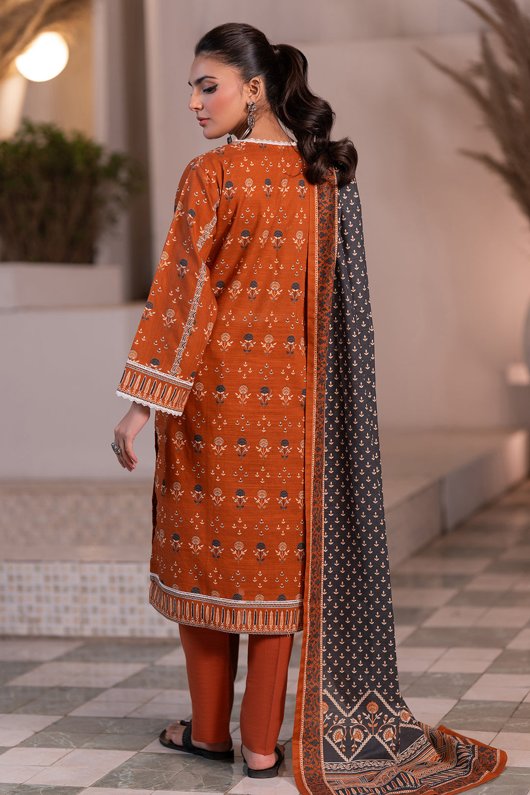 Shirt Shalwar Dupatta - 0575
