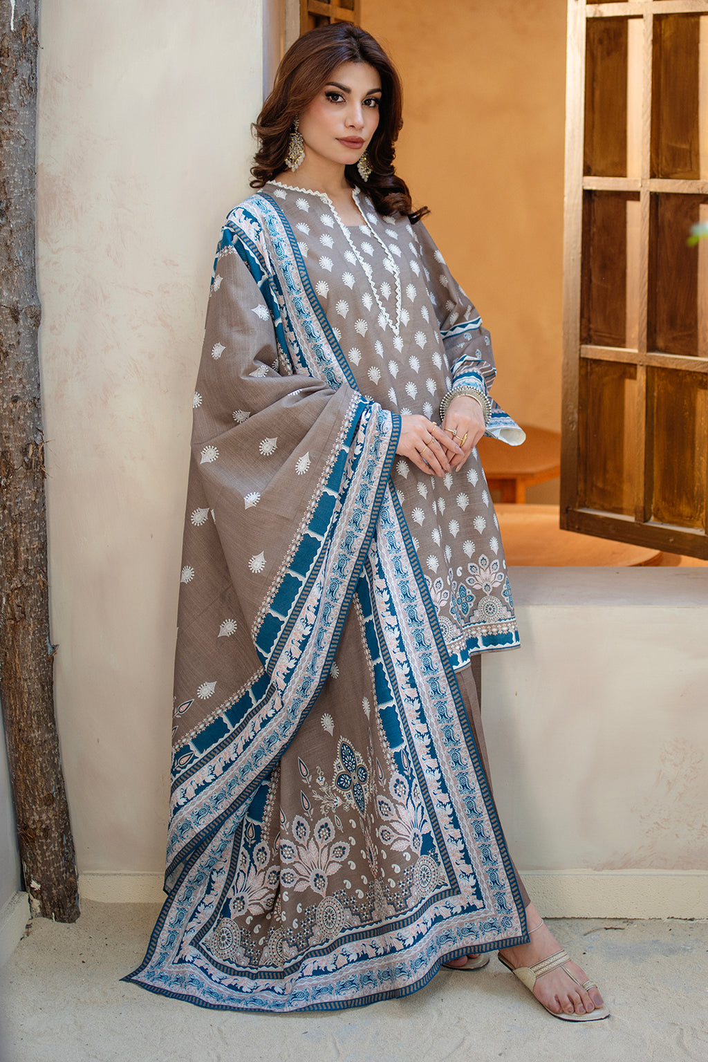 Shirt Shalwar Dupatta - 0576