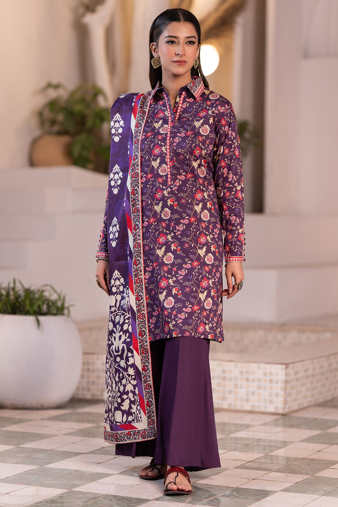 Shirt Shalwar Dupatta - 0579
