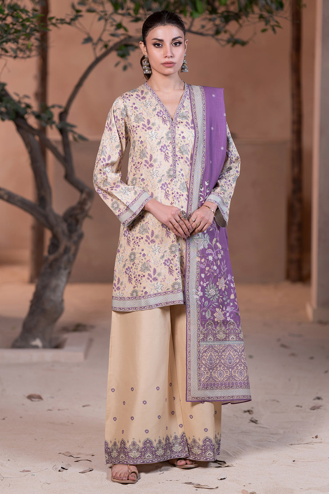 Shirt Shalwar Dupatta - 0586
