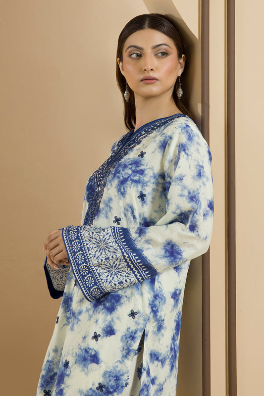 Embroidered Shirt Shalwar - 0091
