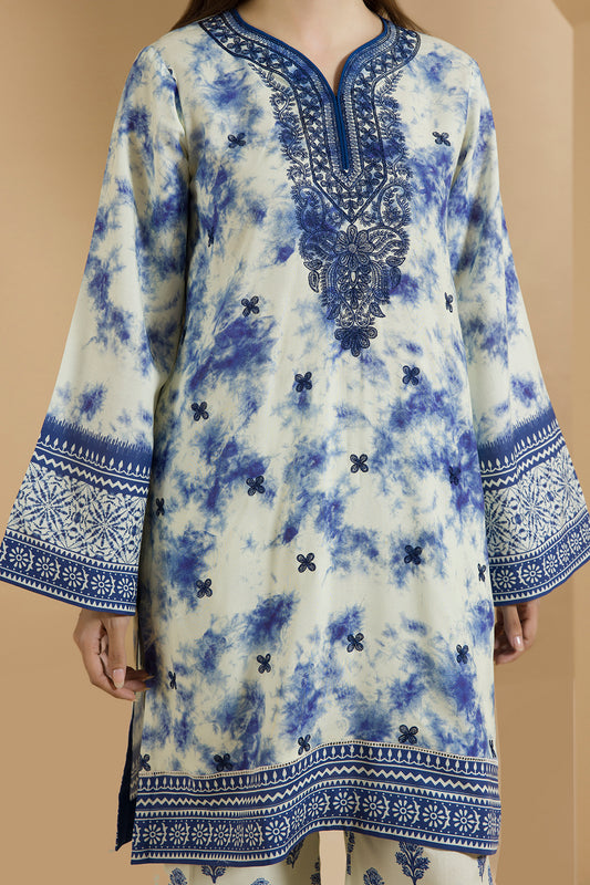 Embroidered Shirt Shalwar - 0091