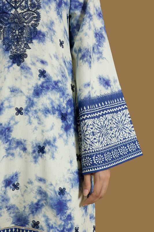 Embroidered Shirt Shalwar - 0091