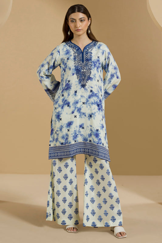 Embroidered Shirt Shalwar - 0091