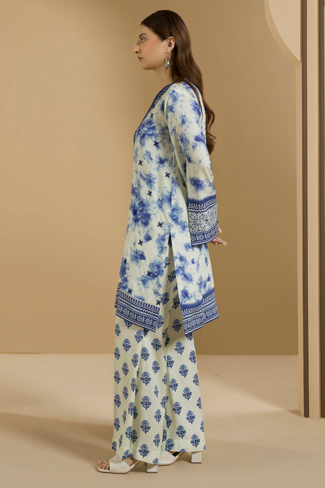 Embroidered Shirt Shalwar - 0091