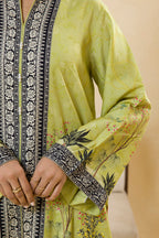 Embroidered Shirt Shalwar - 0092