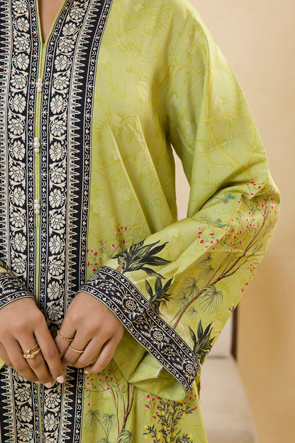 Embroidered Shirt Shalwar - 0092